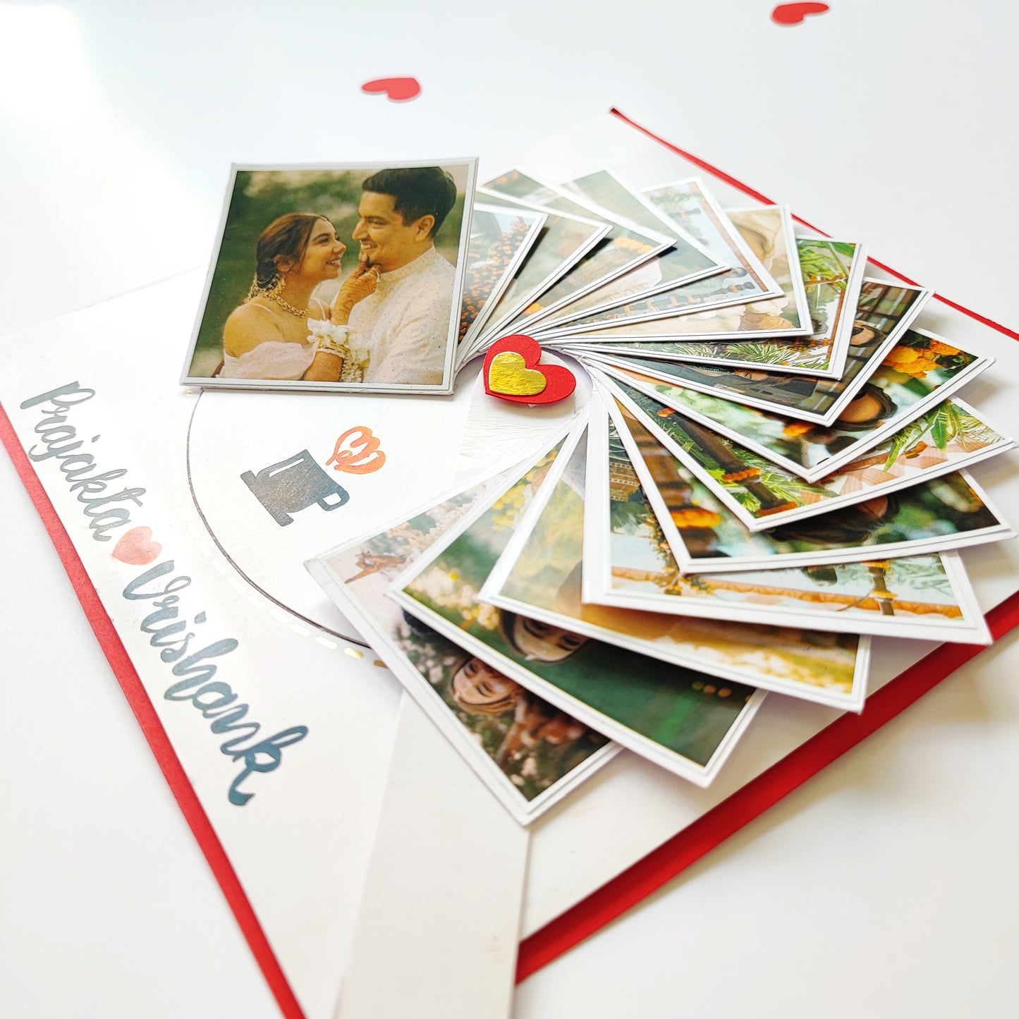 Photo Wheel Card With 16 Photos