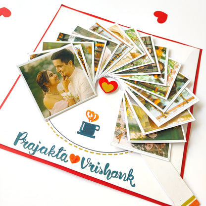 Photo Wheel Card With 16 Photos